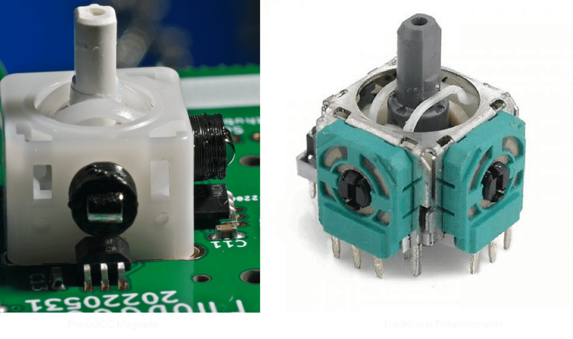 Gamecube controller potentiometer